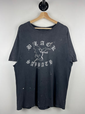 Vintage 2000 Black Sabbath Devil Thrashed Black Tee