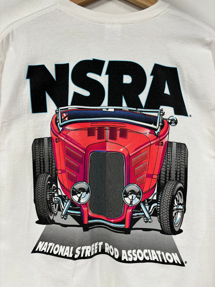 Vintage Street Rod Nationals White Tee