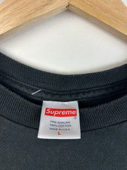 Supreme SS22 Knowledge Black Tee