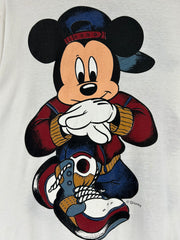 Vintage 90's Mickey Mouse White Tee