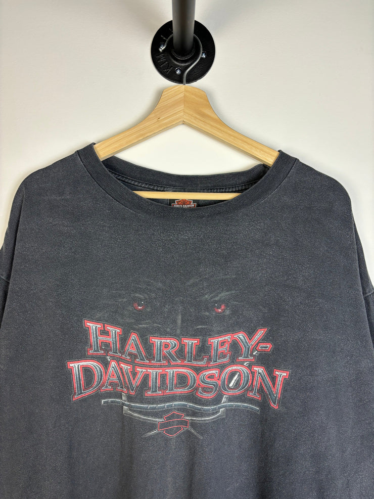 Vintage Harley Davidson Kutter Black Tee