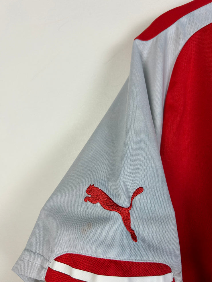 Vintage Y2K Puma Arsenal Red Soccer Jersey