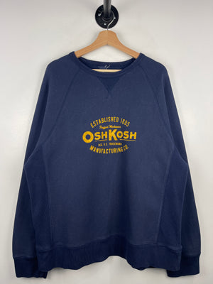 Vintage Osh Kosh Spellout Navy Crewneck