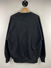 Vintage 90s NHL Buffalo Sabres Embroidered Black Crewneck