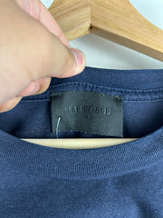 Fear Of God Seventh Collection 7 Navy Tee