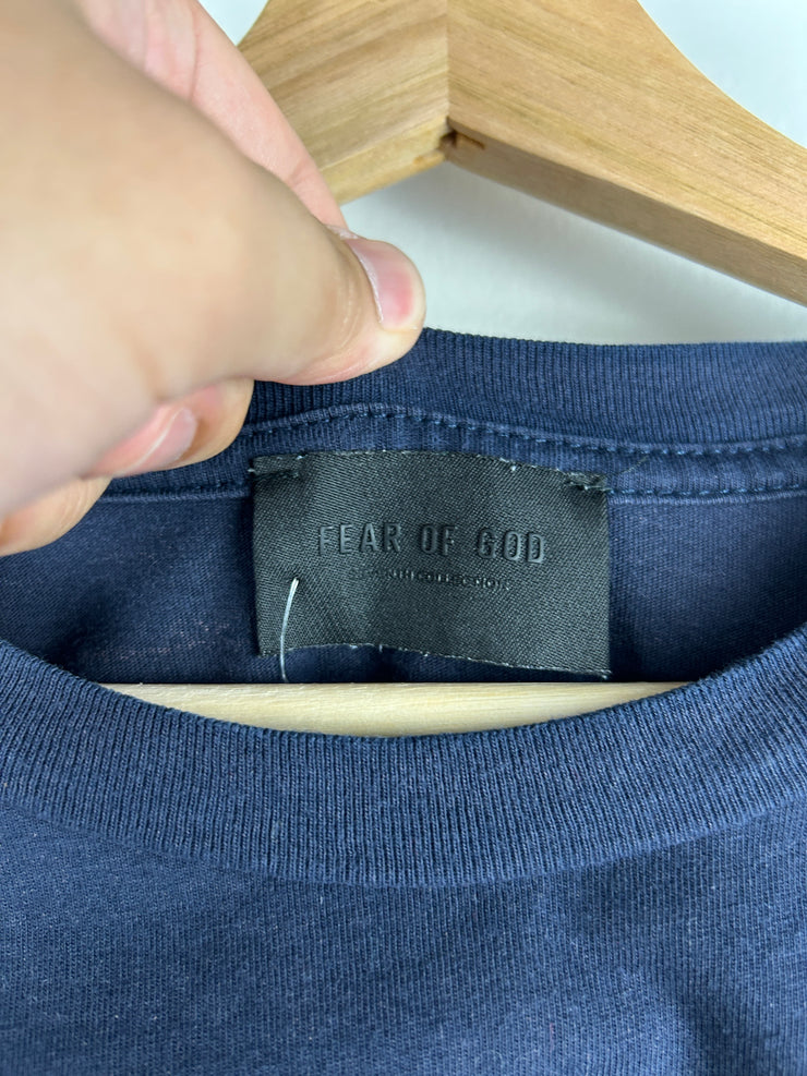 Fear Of God Seventh Collection 7 Navy Tee