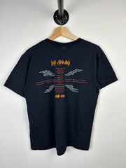 Vintage Def Leppard Tour Black Tee