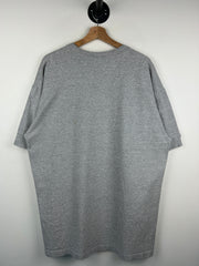 Vintage MLB Majestic Cleveland Indians Baseball Grey Tee
