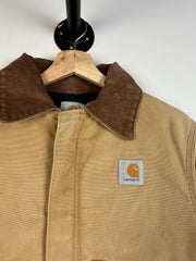 Vintage Carhartt Arctic Beige Cropped Jacket