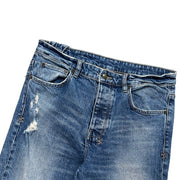 Ksubi Chitch Nostalgia Trashed Blue Denim Jeans