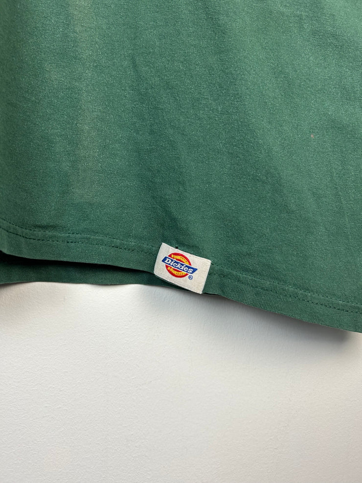 Vintage 90s Dickies Pocket Green Tee