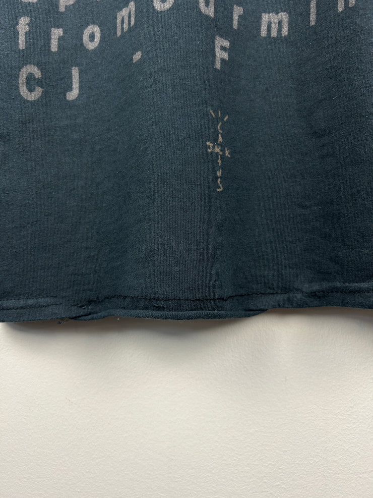 Travis Scott Cactus Jack Fragment Washed Black Tee