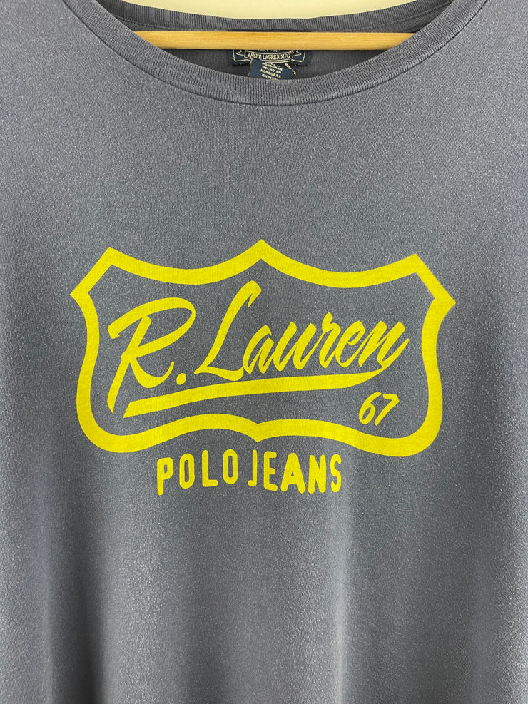 Vintage Polo Ralph Lauren Jeans Company Navy Long Sleeve