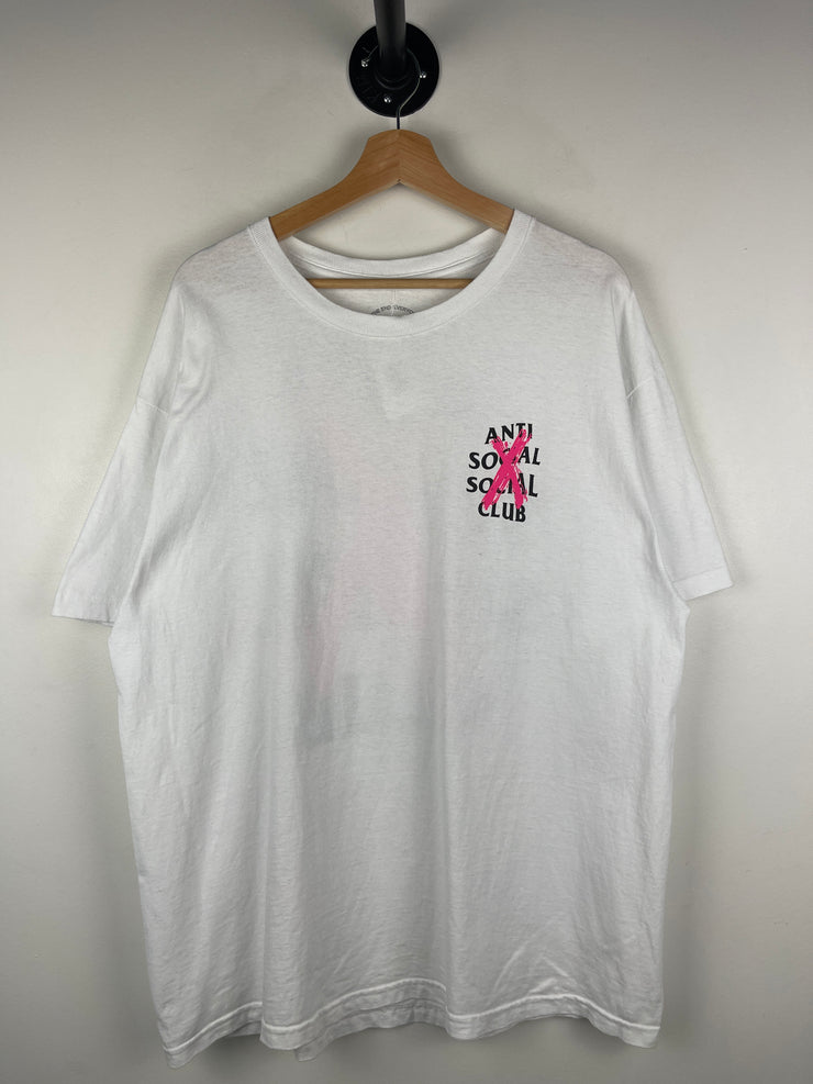Anti Social Social Club Cancelled White Tee