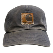 Vintage 90s Carhartt Navy Snapback Hat