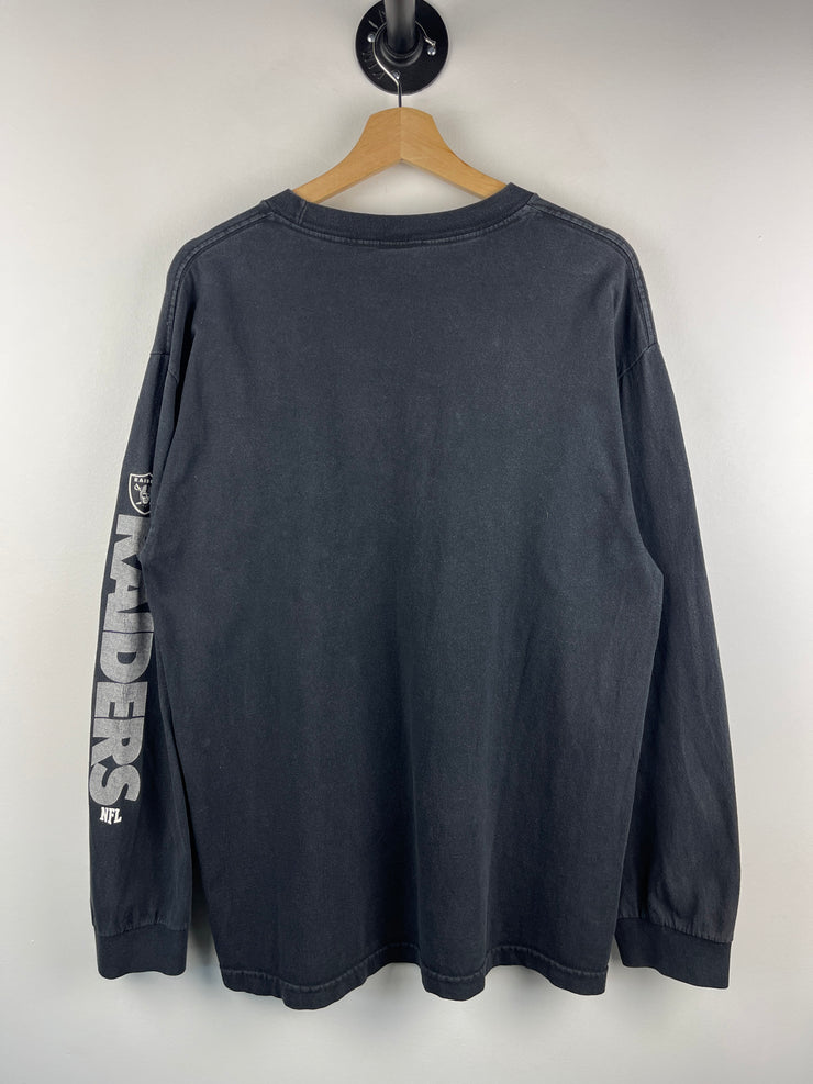 Vintage NFL Los Angeles Raiders Black Long Sleeve