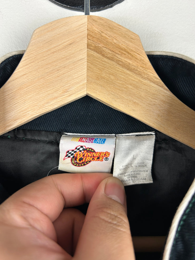Vintage Nascar Dale Jr AMP Energy Black Racing Jacket