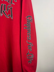 Vintage 2003 West Coast Choppers Choppers For Life Red Long Sleeve