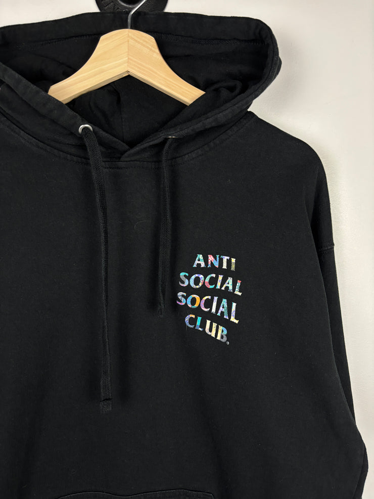 Anti Social Social Club Black Paisley Hoodie