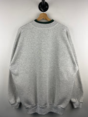 Vintage 90s Ohio Bobcats Embroidered Grey Crewneck