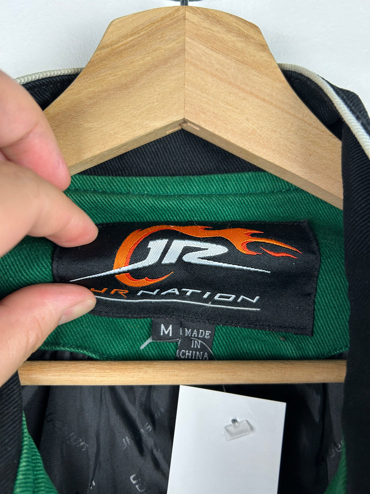 Vintage Nascar Jeff Hamilton Jr Nation Dale Jr AMP Energy Green Racing Jacket