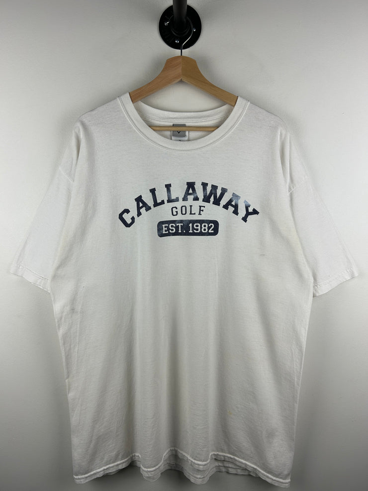 Vintage Callaway Golf White Tee