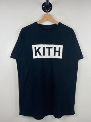 Kith Box Logo Black Tee