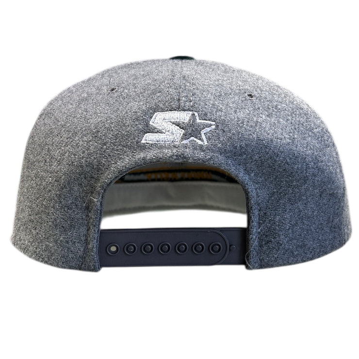 Vintage 90s Starter Alberta University Tailsweep Melton Wool Snapback Hat
