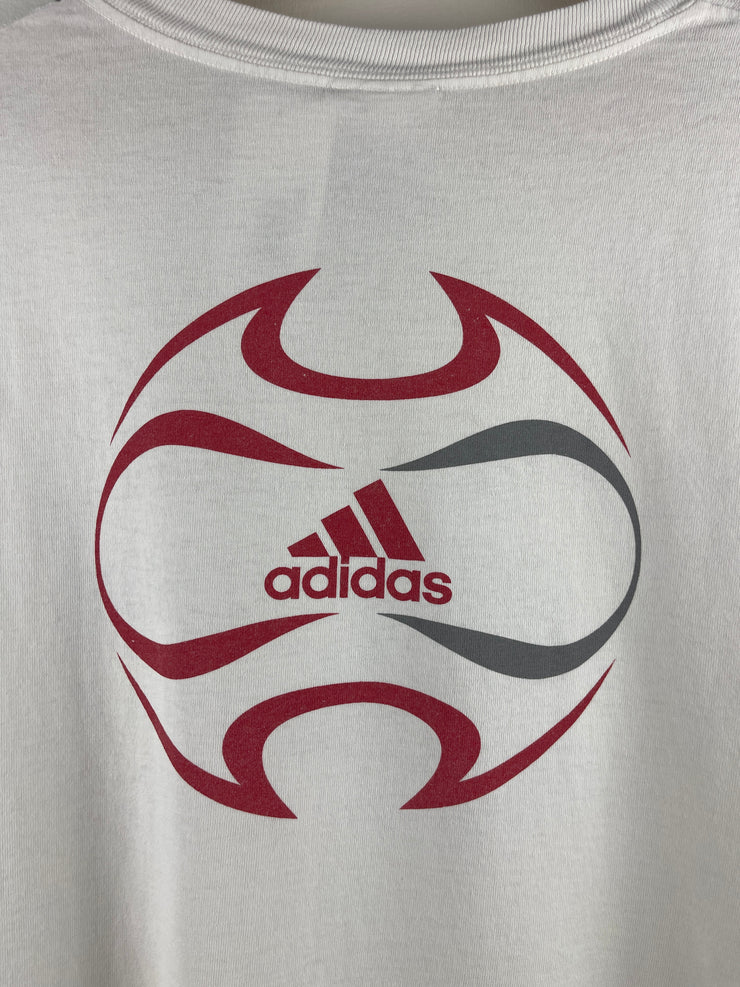 Vintage 2007 Adidas Soccer Indianapolis NSCAA White Tee