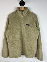 Vintage Y2K Patagonia Beige Quarter Zip Sherpa Fleece