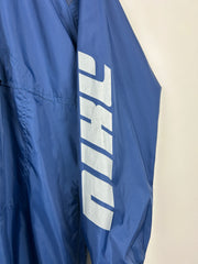 Vintage Nike Spellout Half Zip Blue Pullover Windbreaker