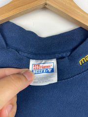 Vintage 90s Mazda Navy Mockneck Long Sleeve