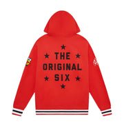 OVO X NHL Chicago Blackhawks Red Hoodie