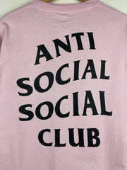 Anti Social Social Club Gran Turismo Pink Tee