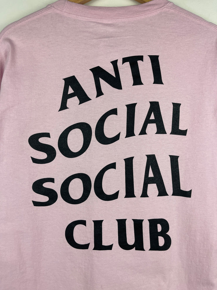 Anti Social Social Club Gran Turismo Pink Tee