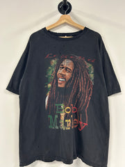 Vintage Zion Bob Marley Faded Black Tee