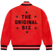 OVO x NHL Chicago Blackhawks Red Varsity Jacket