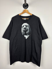 Vintage Dog Cocker Spaniel Black Tee