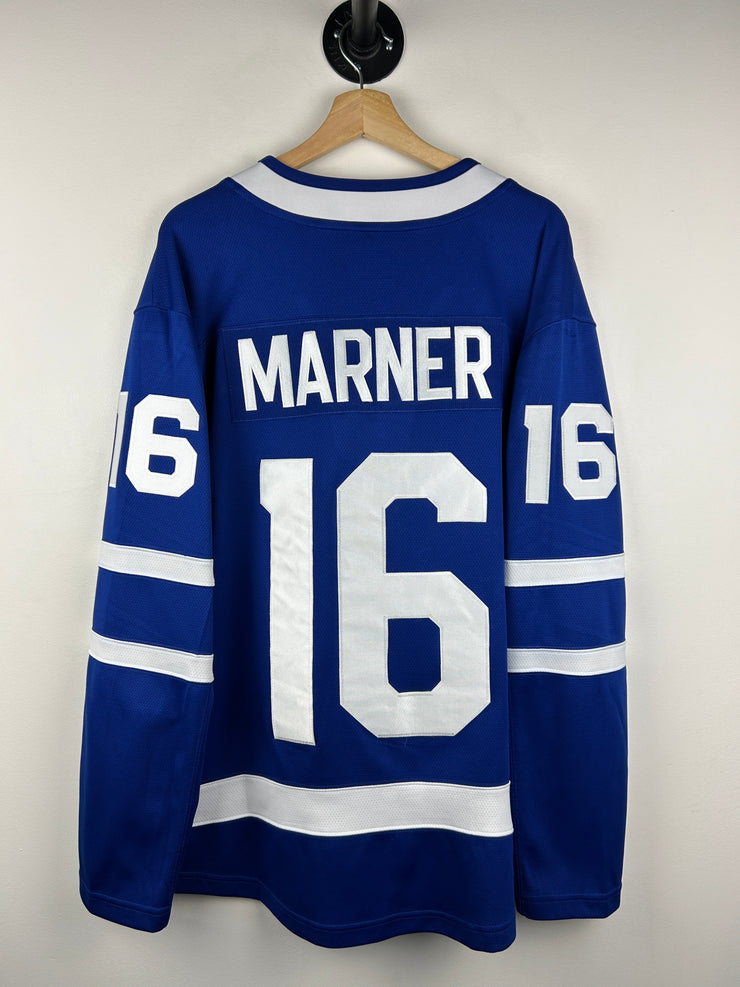 NHL Fanatics Toronto Maple Leafs Marner Blue Hockey Jersey