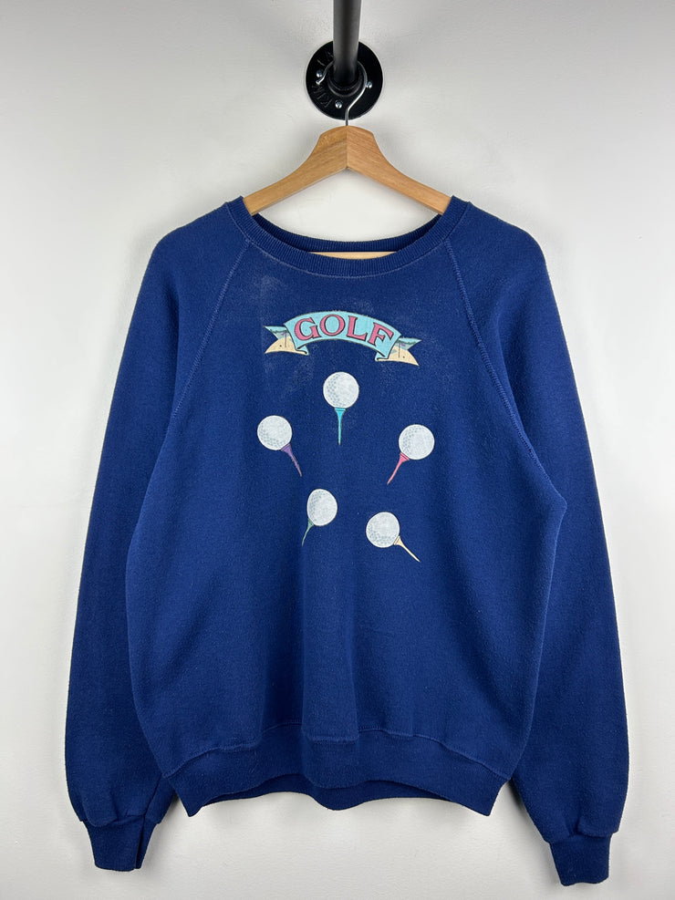 Vintage 80s Golf Navy Crewneck