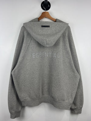Fear Of God Essentials Dark Heather Oatmeal Hoodie