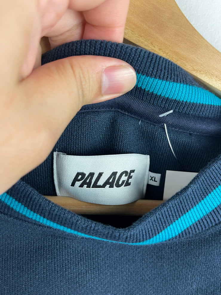 Palace FW19 Hi-Sport Navy Crewneck