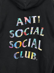 Anti Social Social Club Black Paisley Hoodie