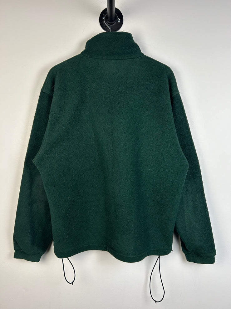 Vintage 90s EMS Polartec Green Half Zip Fleece Sweater