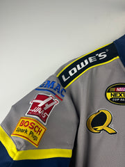 Vintage Nascar Chase Jimmy Johnson Lowes Grey Racing Jersey