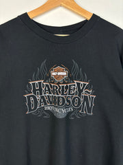 Vintage Y2K Harley Davidson Mt. Pleasant Black Tee