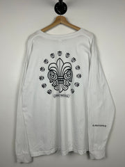 Chrome Hearts Fleur F*ck You White Long Sleeve