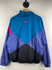 Vintage 90s Reebok Blue & Purple Windbreaker