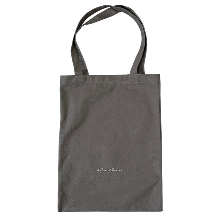 Rick Owens Embroidered Brown Tote Bag