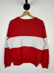 Vintage 80's Champion Ohio State Red & White Crewneck